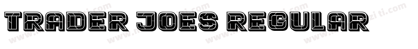 Trader Joes Regular字体转换